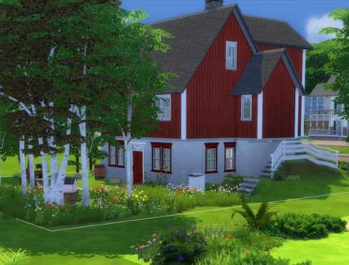 Froydis’ home at KyriaT’s Sims 4 World