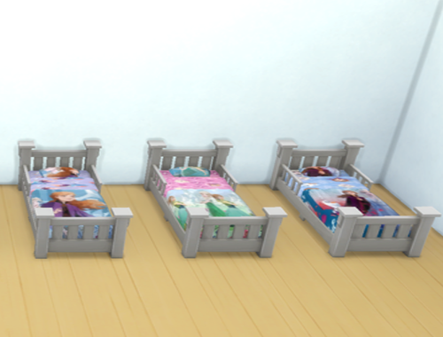 Frozen beds for toddlers