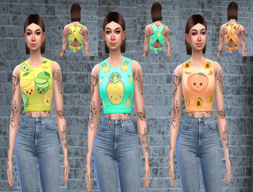 Fruit Crop Top