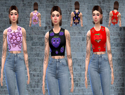 Fruit Crop Top