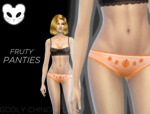 Fruty Themed Panties | Re-color CC