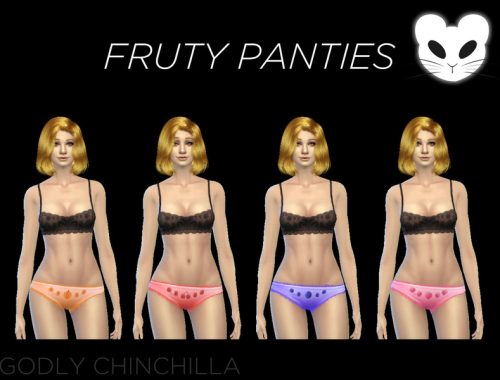 Fruty Themed Panties | Re-color CC