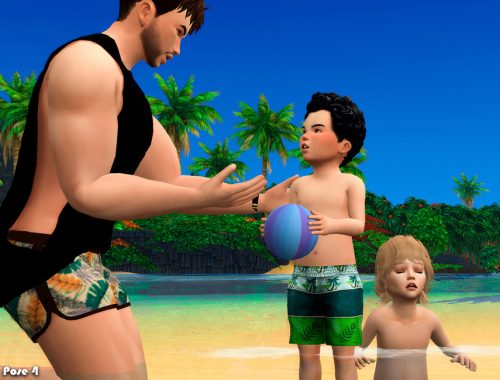 Fun beach (Pose Pack)