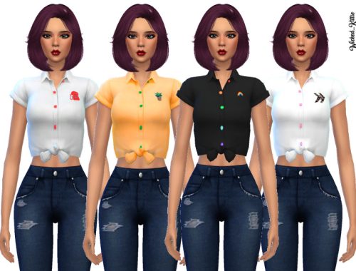 Fun Tied Tees - Mesh Needed