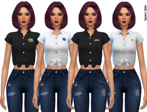 Fun Tied Tees - Mesh Needed