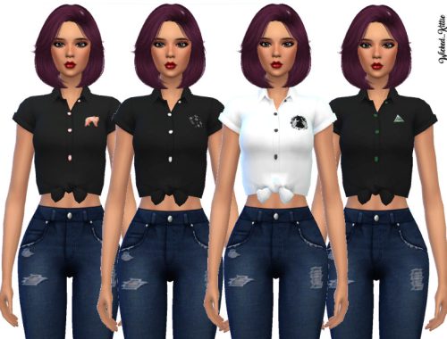 Fun Tied Tees - Mesh Needed