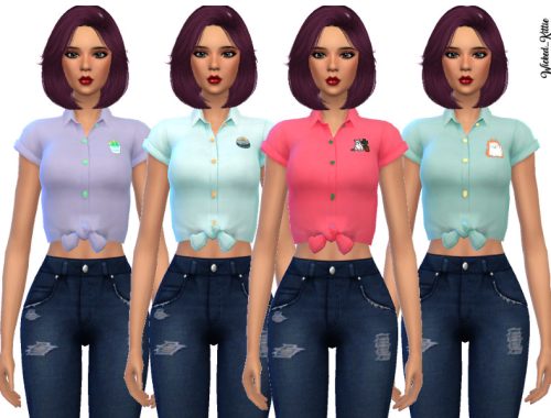 Fun Tied Tees - Mesh Needed