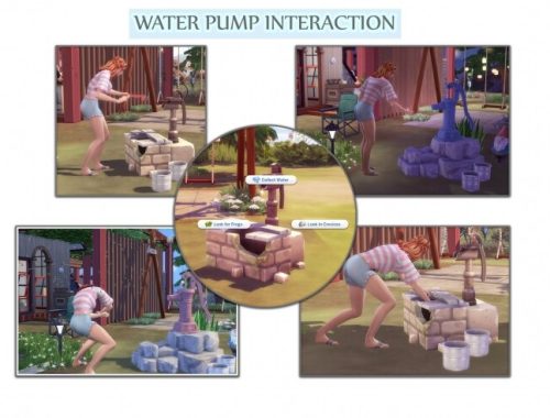 FUNCTIONAL WATER PUMP at Icemunmun