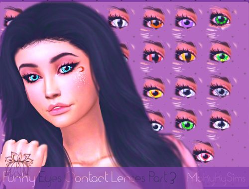 Funky Eyes Contact Lenses Part 3
