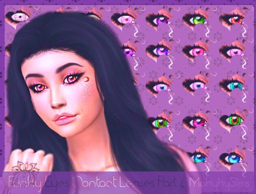 Funky Eyes Contact Lenses Part 4