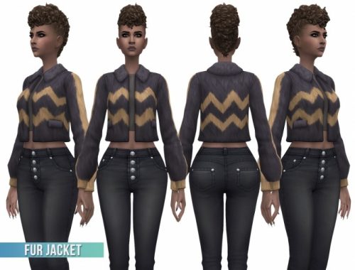 Fur Jacket at Busted Pixels