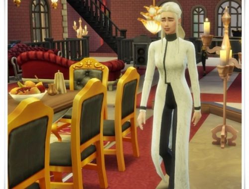 Fur & Leather Coat at Birksches Sims Blog