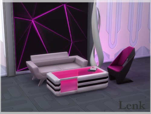 Futuristic coffee table