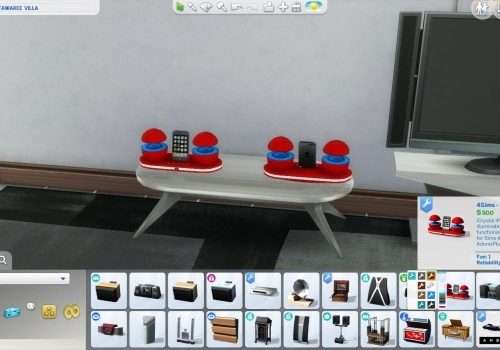 Futuristic iPod Docking Station by AdonisPluto at Mod The Sims
