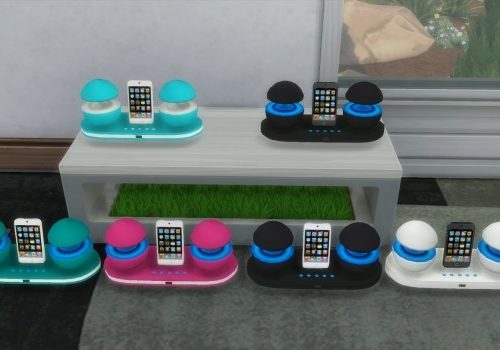 Futuristic iPod Docking Station by AdonisPluto at Mod The Sims