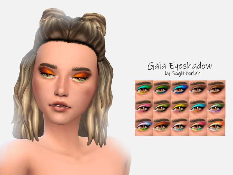 Gaia Eyeshadow - The Sims 4 Catalog