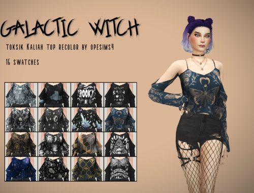 | Galactic Witch | toksik Kaliah recolor fixed - mesh needed