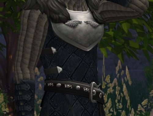 Game of Thrones Jon Snow Leather outfit by HIM666 at Mod The Sims