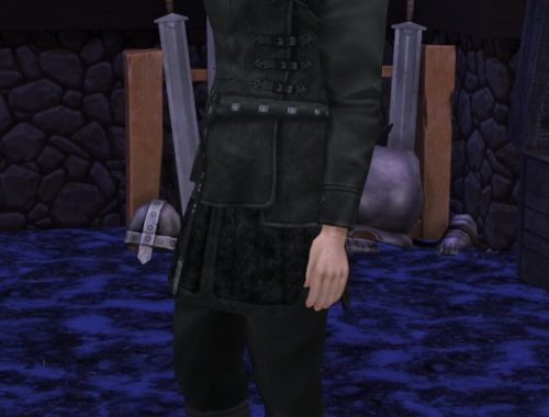 Game of Thrones Sword In The Darkness Jon Snow Nights Watch Outfit by HIM666 at Mod The Sims