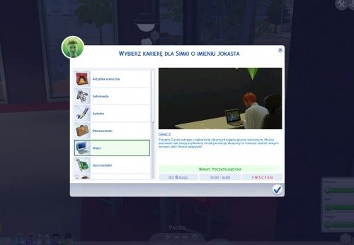 Gamer Career v0.01 by MatthewSimmer at Mod The Sims