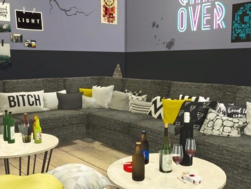 GAMING AND THEATER ROOM at MODELSIMS4