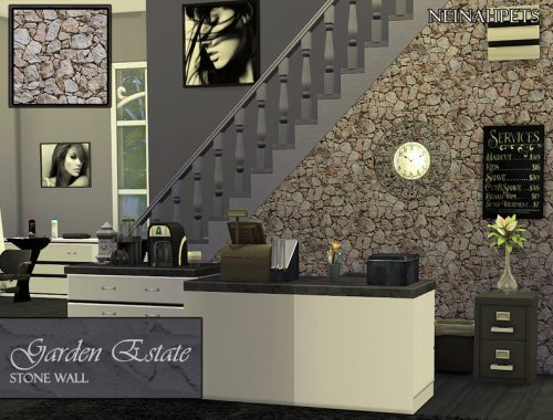 Garden Estate Stone Wall
