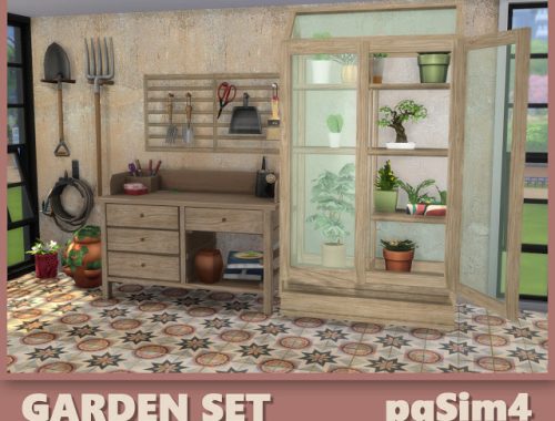 Garden Set at pqSims4
