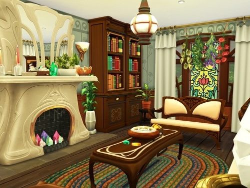 GARDEN WITCH’S FAMILY HOME at Aveline Sims
