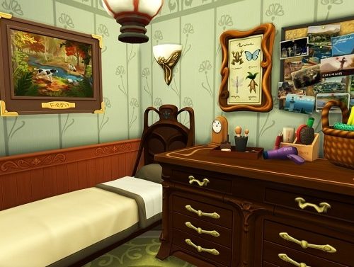 GARDEN WITCH’S FAMILY HOME at Aveline Sims
