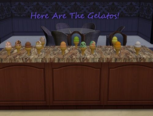 Gelato Parlor With 16 Custom Flavors by Laurenbell2016