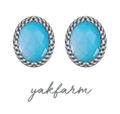 Gem Earrings Set at Yakfarm