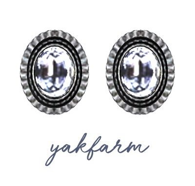 Gem Earrings Set at Yakfarm