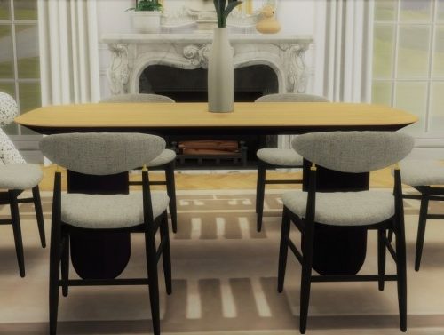 GENT DINING CHAIR (P) at Meinkatz Creations
