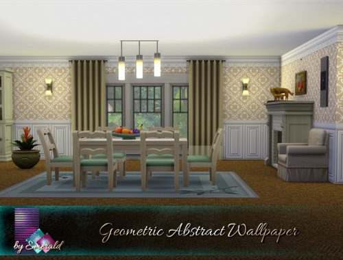 Geometric Abstract Wallpaper