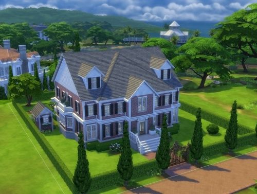 Georgian Home by LogLady at Mod The Sims
