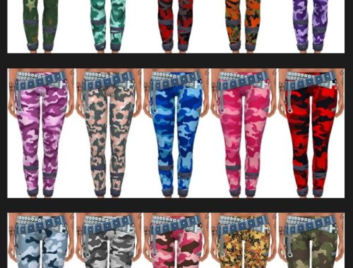 Get Famous Bottom Camouflage at Annett’s Sims 4 Welt