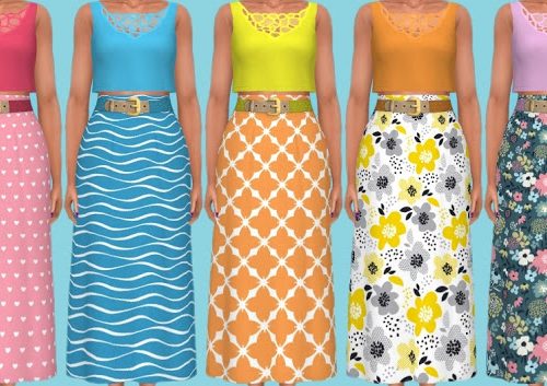 Get Together Dress Recolors at Annett’s Sims 4 Welt