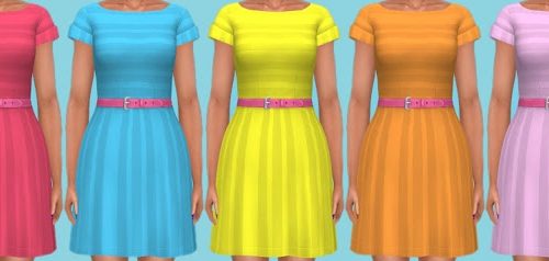 Get Together Dress Recolors at Annett’s Sims 4 Welt