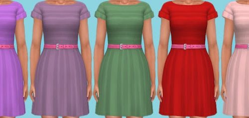 Get Together Dress Recolors at Annett’s Sims 4 Welt