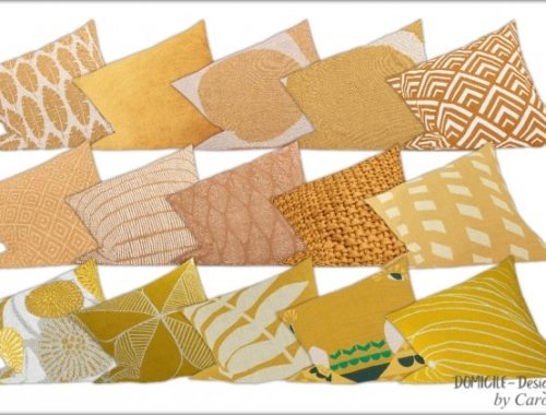 Ghomari livingroom pillows & rugs at DOMICILE Design TS4