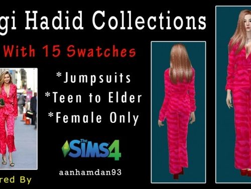 Gigi Hadid Collections at Aan Hamdan Simmer93