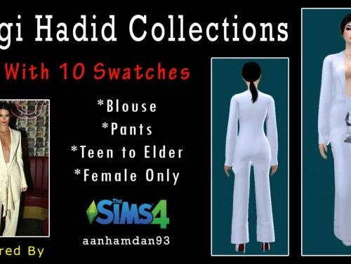 Gigi Hadid Collections at Aan Hamdan Simmer93