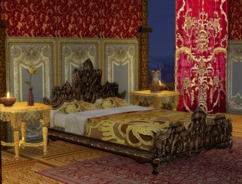 Gilded Bed Style 5 at Anna Quinn Stories