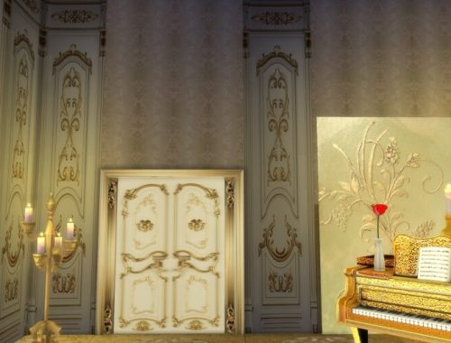 Gilded Golden & Black Panels For Your Walls at Anna Quinn Stories