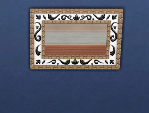 Gilded Scrollwork Mirror Recolor - Get Famous Required