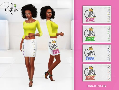 Girl Boss Skirt