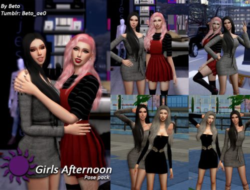 Girls Afternoon - Pose Pack