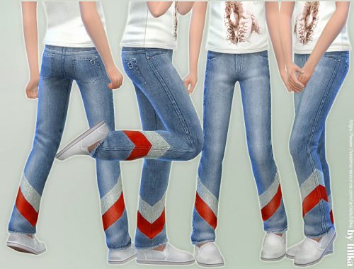 Girls Basic Jeans 03