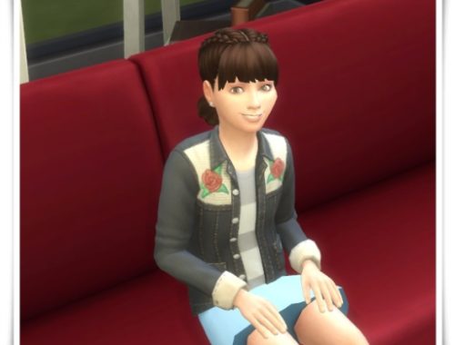Girl’s Braided Buns at Birksches Sims Blog