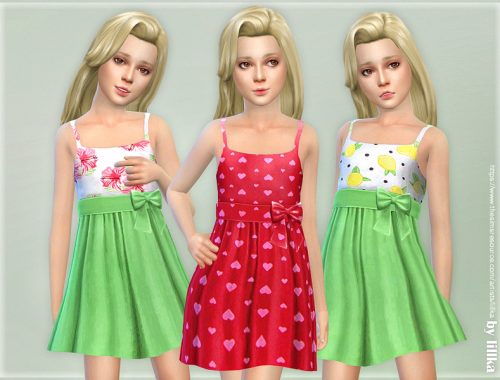 Girls Dresses Collection P127
